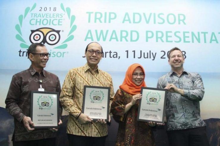 Garuda & Citilink Raih TripAdvisor Travellers Choice Awards