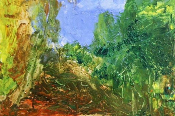 Gethsemane Garden, Diego’s Bright Painting Imagination