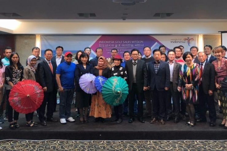 Indonesia Gelar WI Sales Mission Golf di Korea Selatan