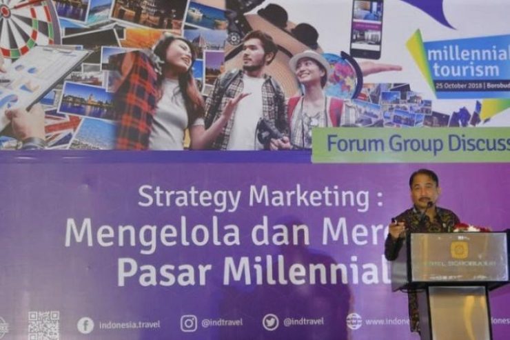 Kemenpar: Ada 3 Hal untuk Rebut Pasar Wisatawan Millennial