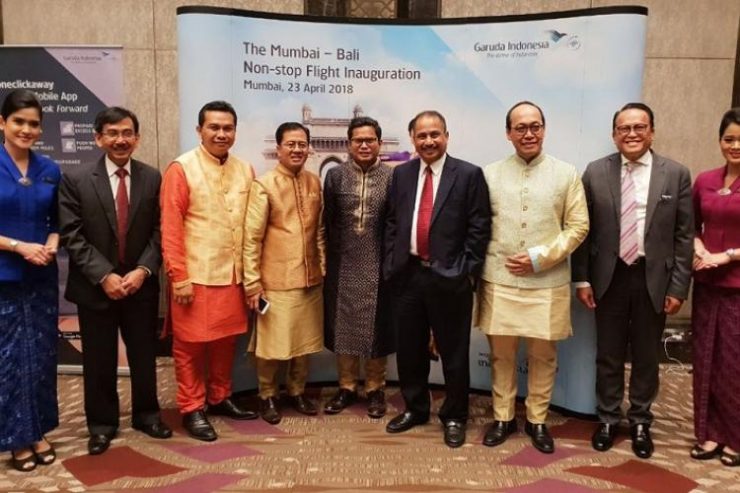 Kemenpar Bangga Garuda Indonesia Buka Direct Flight Mumbai-Denpasar