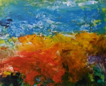 Lembata, Diego's Painting Imagination on Canvas