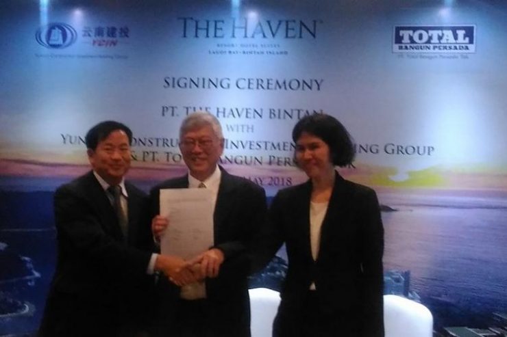 TOTAL & YCIH, China Bangun Resort di Bintan Senilai Rp2,88 Triliun