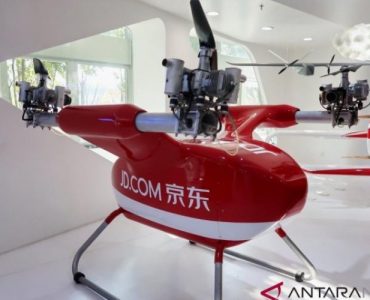 JD.com Wujudkan Pengiriman Barang ke Pelanggan Pakai Drone