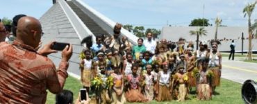 Jokowi Inaugurates Time Capsule Monument in Merauke, Papua