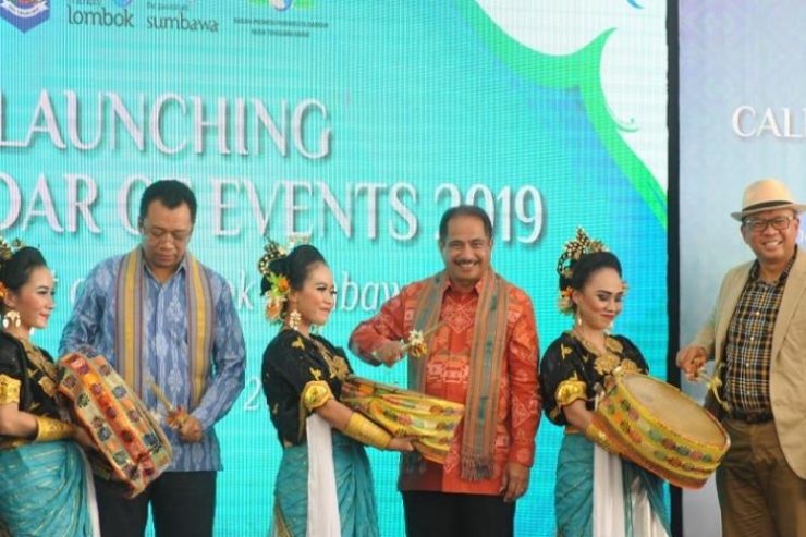Luncurkan Calender of Event 2019, NTB Targetkan 4 Juta Wisatawan