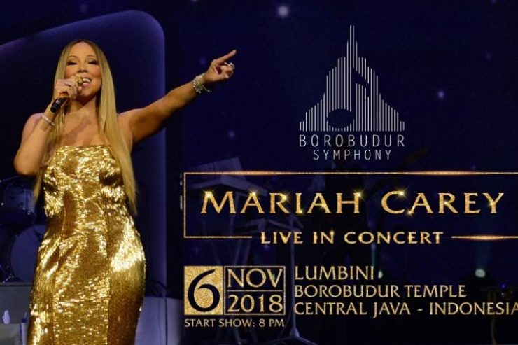 Mariah Carey Bakal Konser di Candi Borobudur 6 November