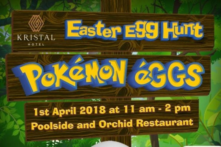 Paskah, Ada Program Pencarian Telur Pokemon di Kristal Hotel