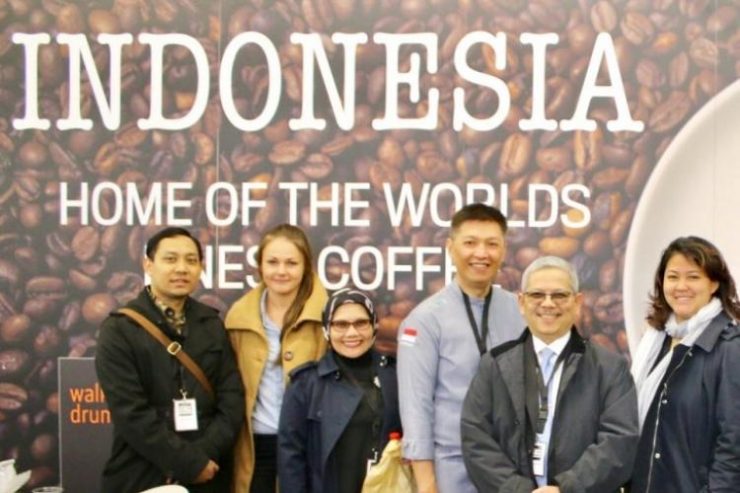 Paviliun Indonesia Ramai Pengunjung di London Coffee Festival