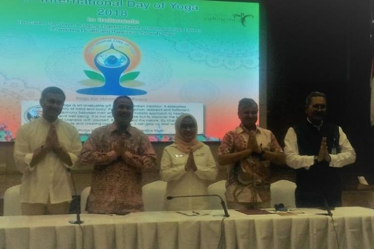 Perayaan Yoga Internasional ke-4 Digelar di 10 Kota Besar Indonesia
