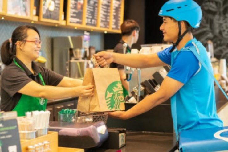 Starbucks & Alibaba Group Partnership in Coffee Industry in China