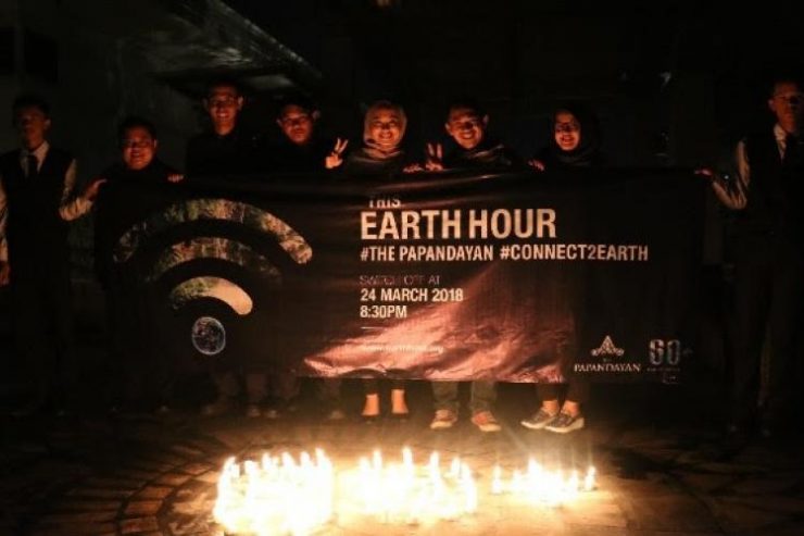 The Papandayan Turut Partisipasi dalam Earth Hour