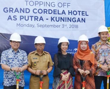 Topping Off Ceremony Grand Cordela Hotel AS Putra, Kuningan, Jabar