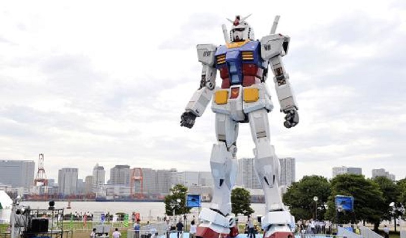 THE GIANT GUNDAM ROBOT IN JAPAN CAN BE VISITED BY THE END OF 2020