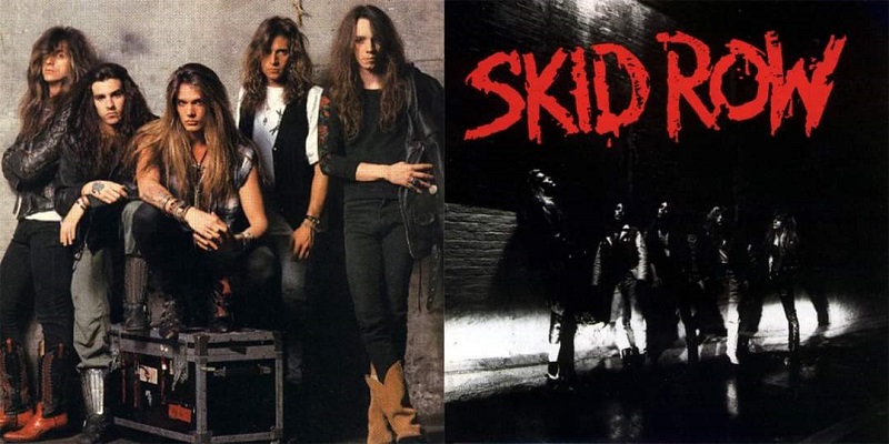 THE 34th ANNIVERSARY OF SKID ROW’S SELF-TITLED DEBUT ALBUM ON JAN. 1989